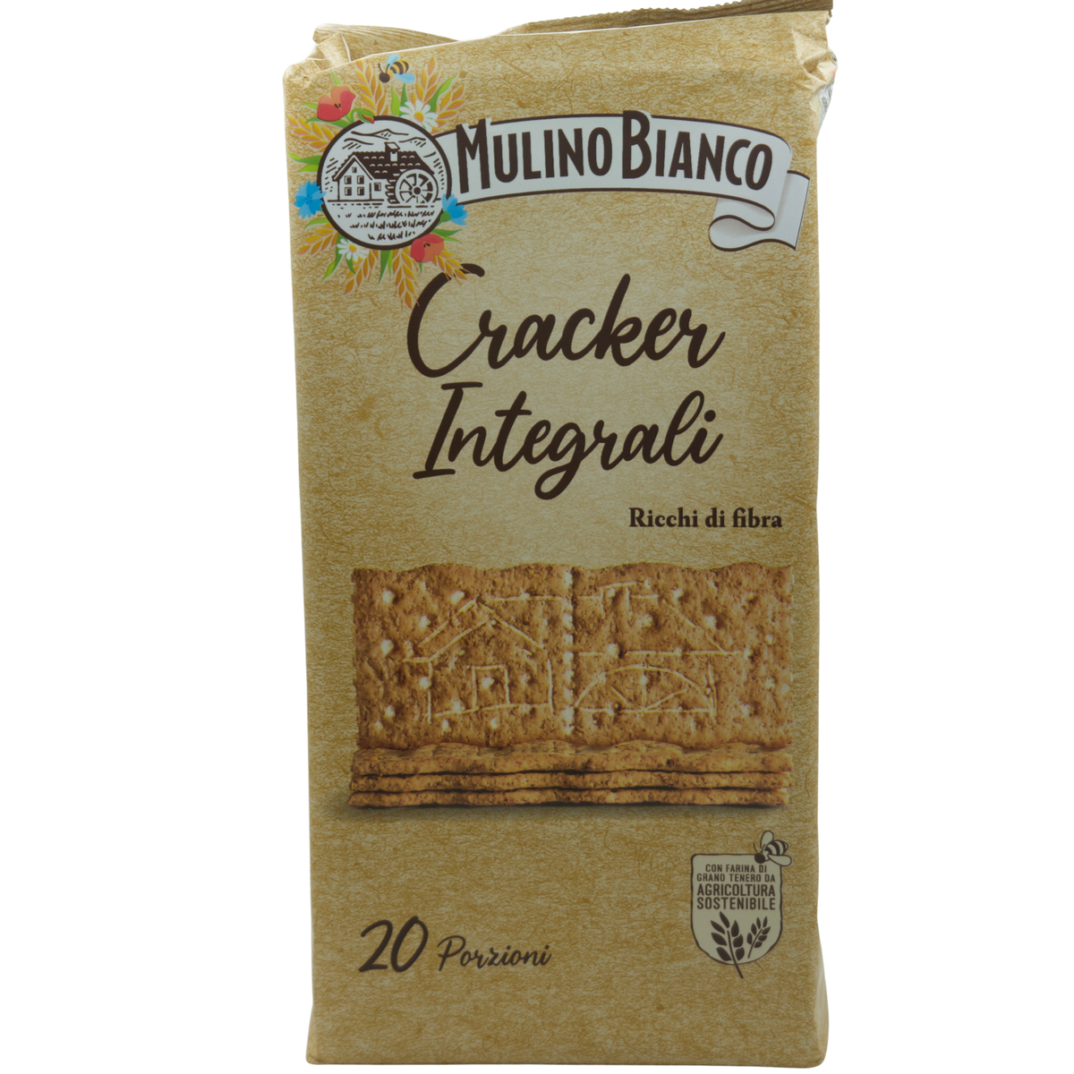 Mulino Bianco Crackers Integrali (500g)
