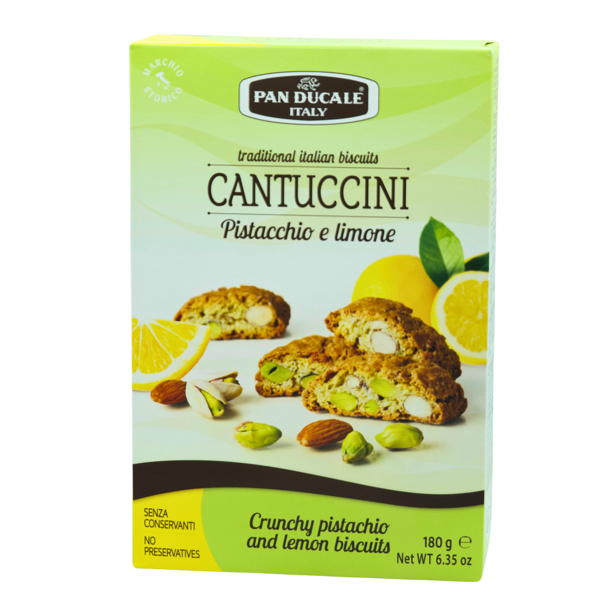 Pan Ducale Cantucci Pistachio And Lemon (180g)