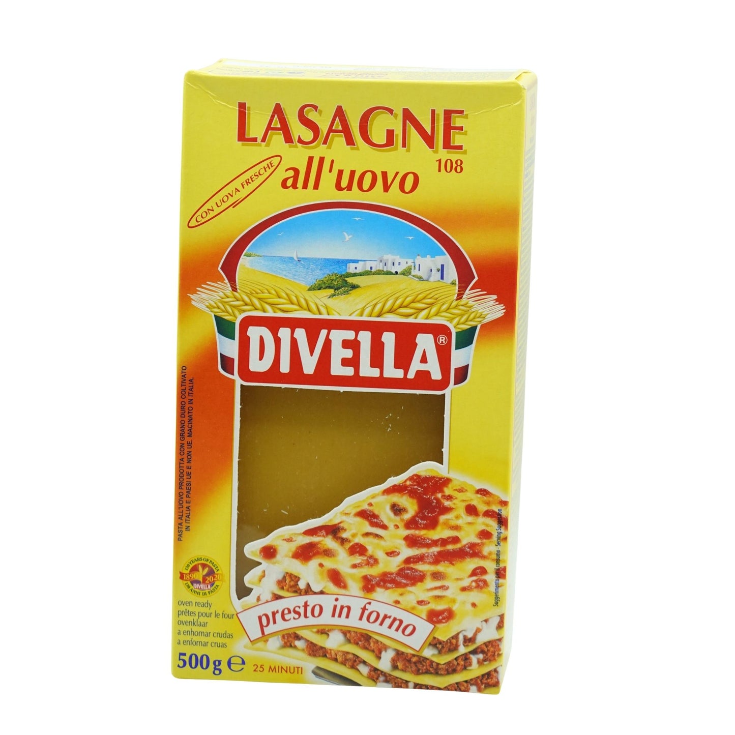 Divella Lasagne All'uovo n108 (500g)