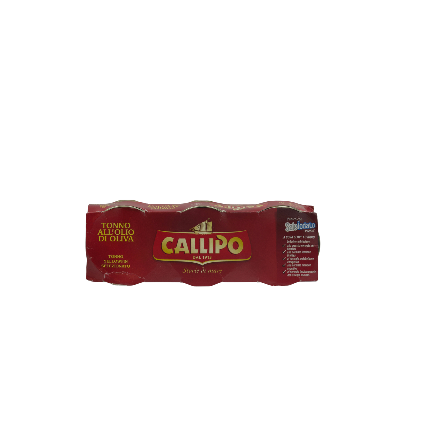 Callipo Tonno All'olio DI Oliva (3x80g)