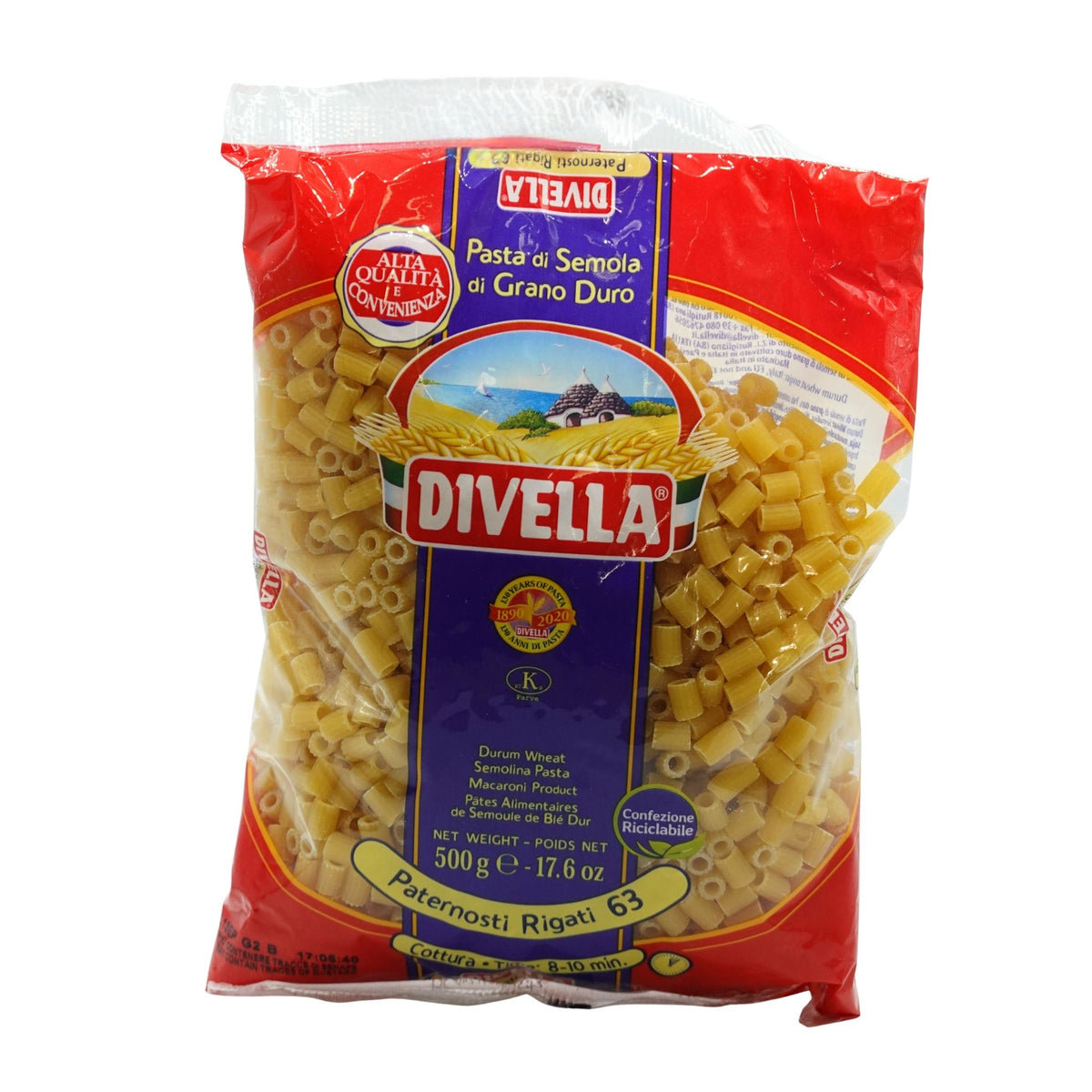 Divella Paternosti Rigati n63